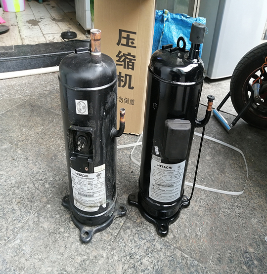 恭城中央空调压缩机的更换维修